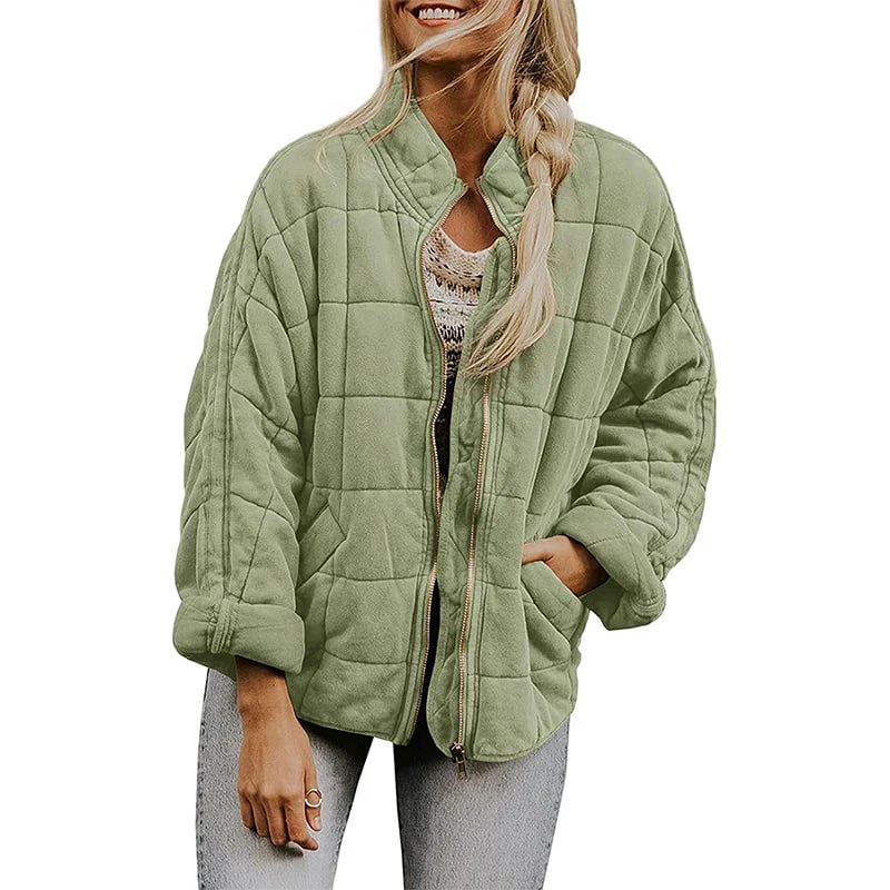 đNew Arrivals - Womenâs Zip-Up Quilted Jacket