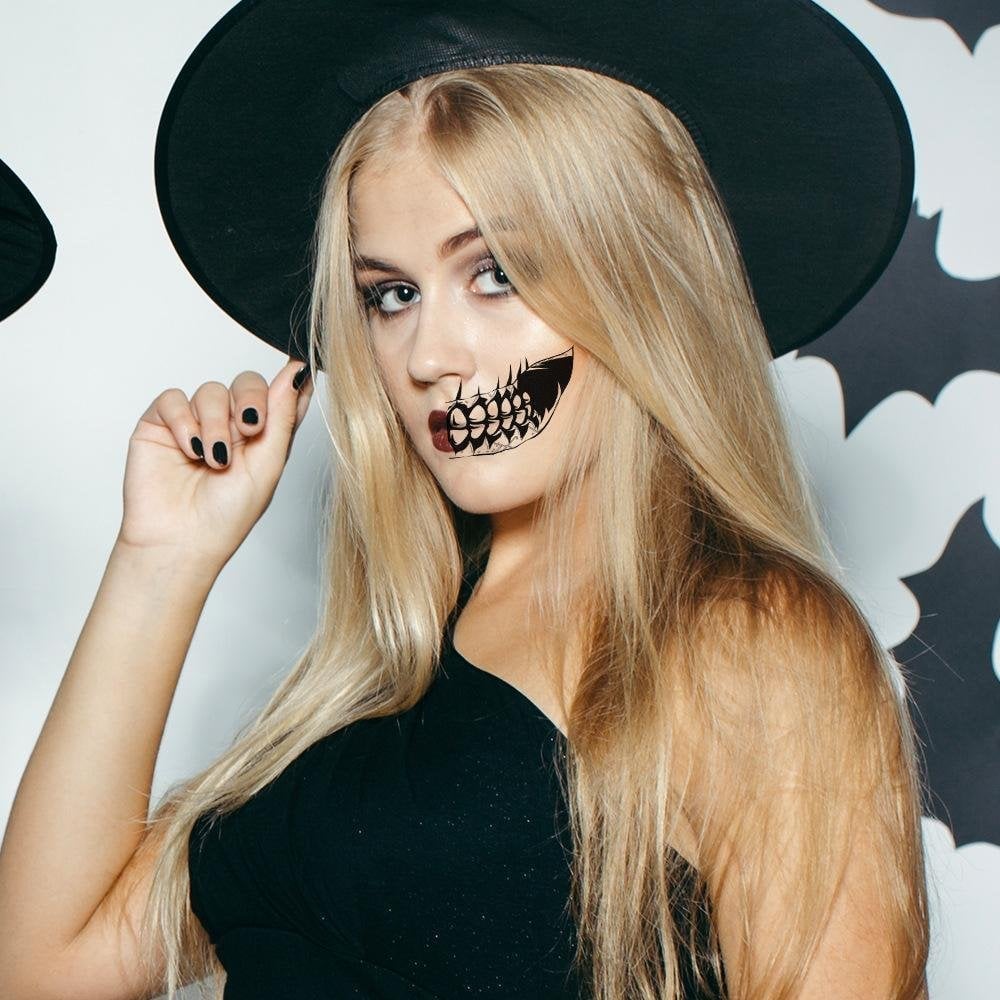 š„Halloween Prank Makeup Temporary TattoošRealistic & Easy To Remove