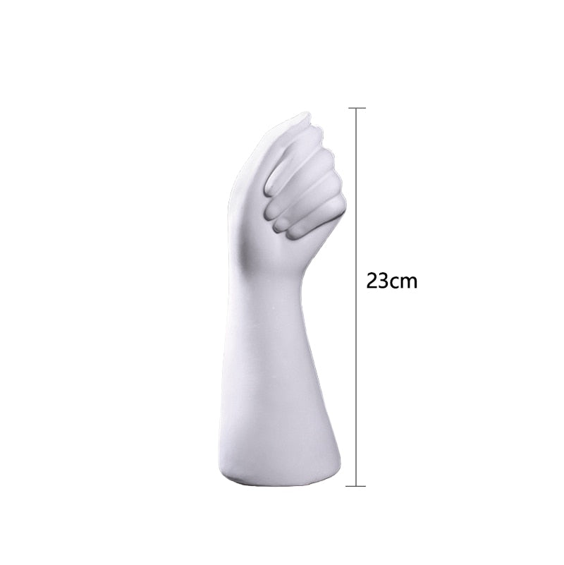 Ceramics Vase Modern Creative Hand Vase Flowers Home Decor Gifts
