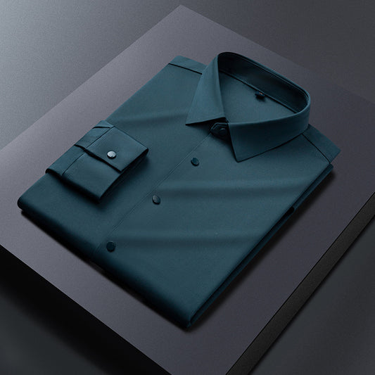 Ice Silk Seamless Stretch Shirt