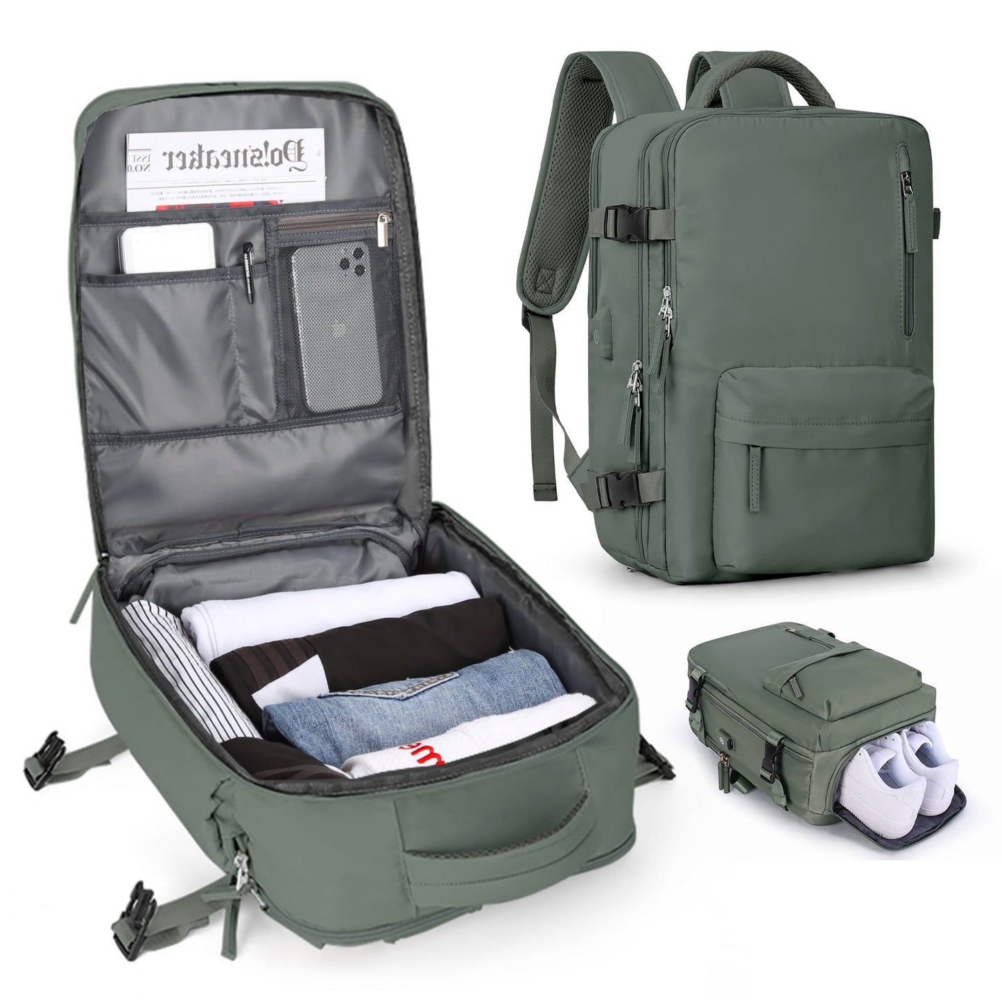 Travel Backpack Waterproof Hiking Rucksack