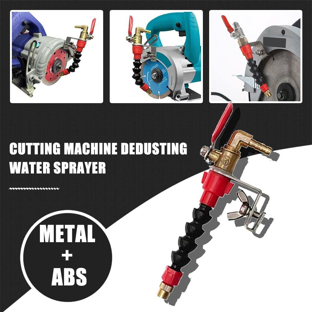 Cutting machine spray system water sprinkler