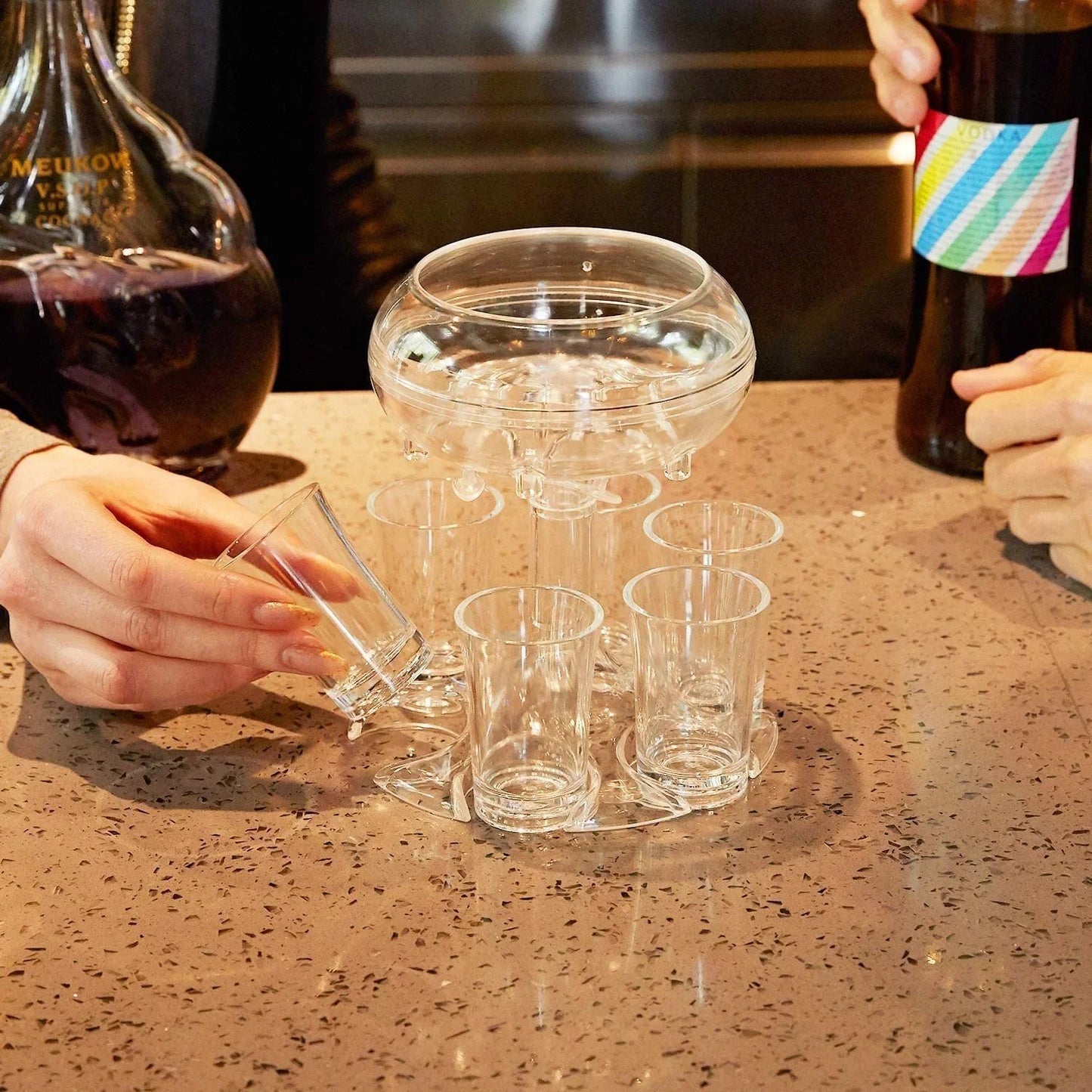 🌈 Hot-sale🥂 6 Shot Glass Dispenser and Holder