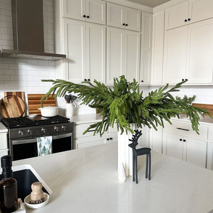 The Best Holiday Greenery - Realistic Norfolk Pine Stems