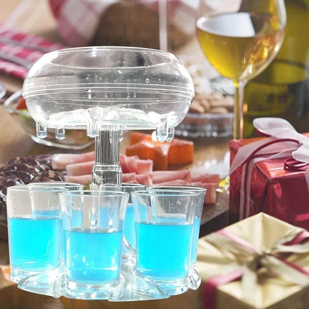 🌈 Hot-sale🥂 6 Shot Glass Dispenser and Holder