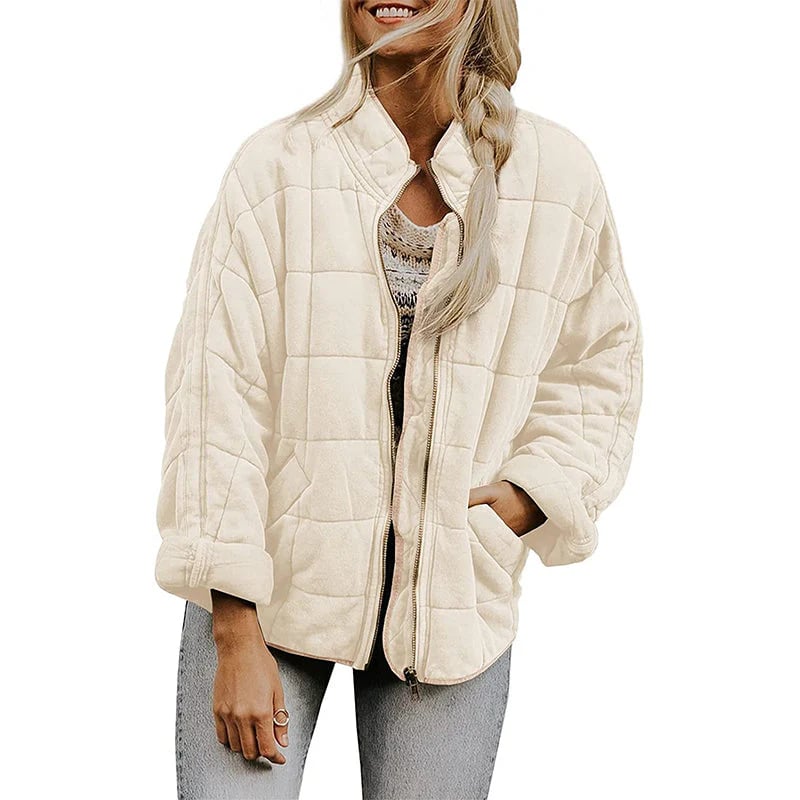 đNew Arrivals - Womenâs Zip-Up Quilted Jacket