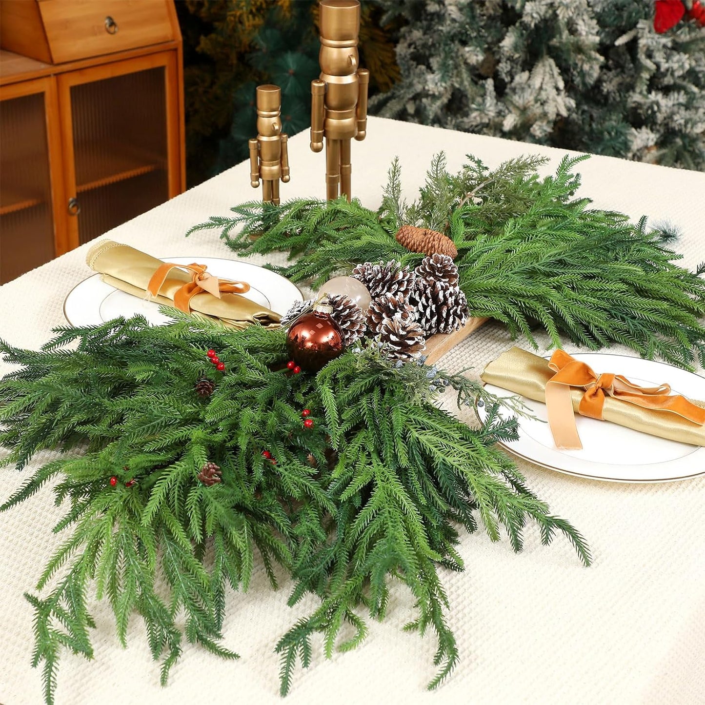 The Best Holiday Greenery - Realistic Norfolk Pine Stems