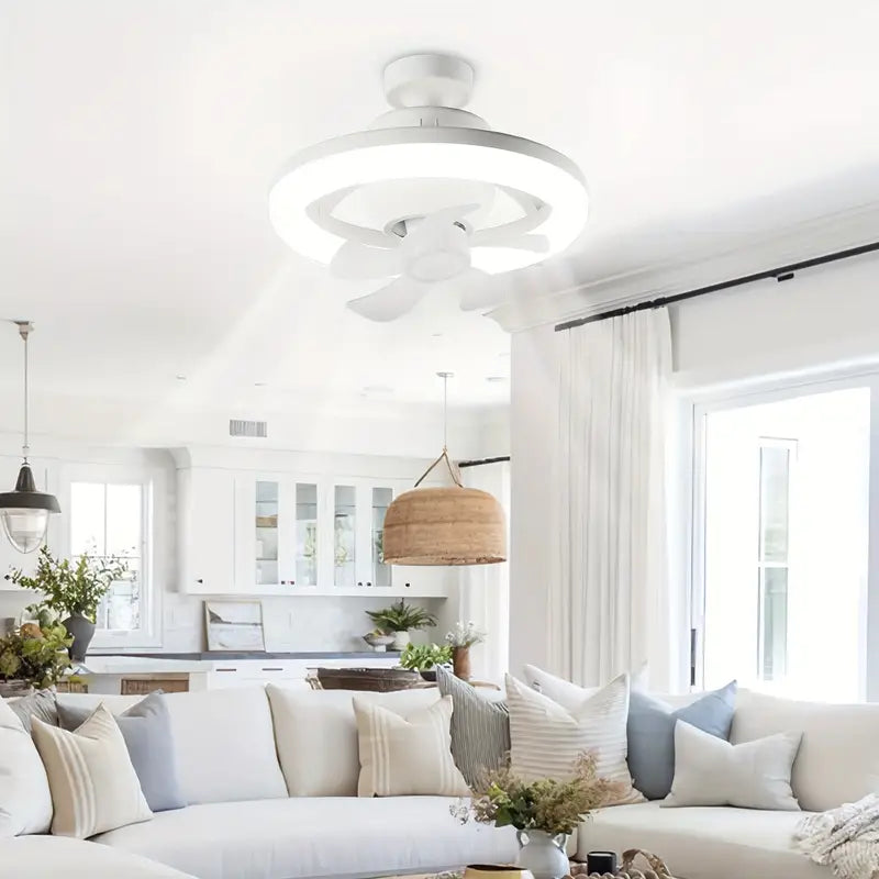 360 Degrees LED DIMMABLE CEILING FAN LIGHT