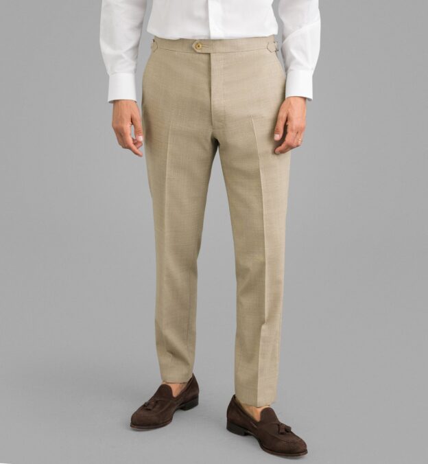 Fresco Side Tabs Dress Pant