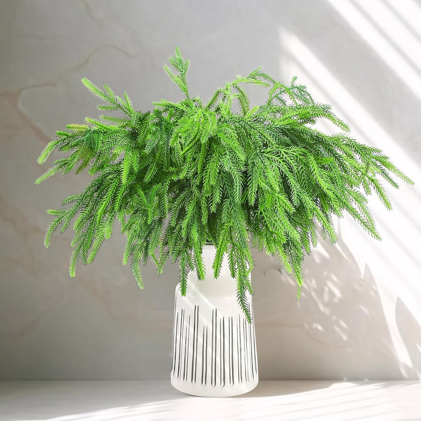 The Best Holiday Greenery - Realistic Norfolk Pine Stems