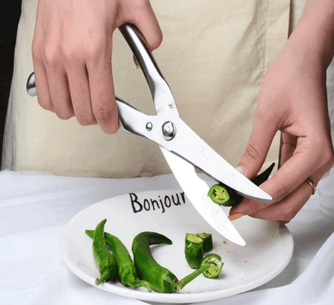 All in 1 Stainless Kitchen Scissors