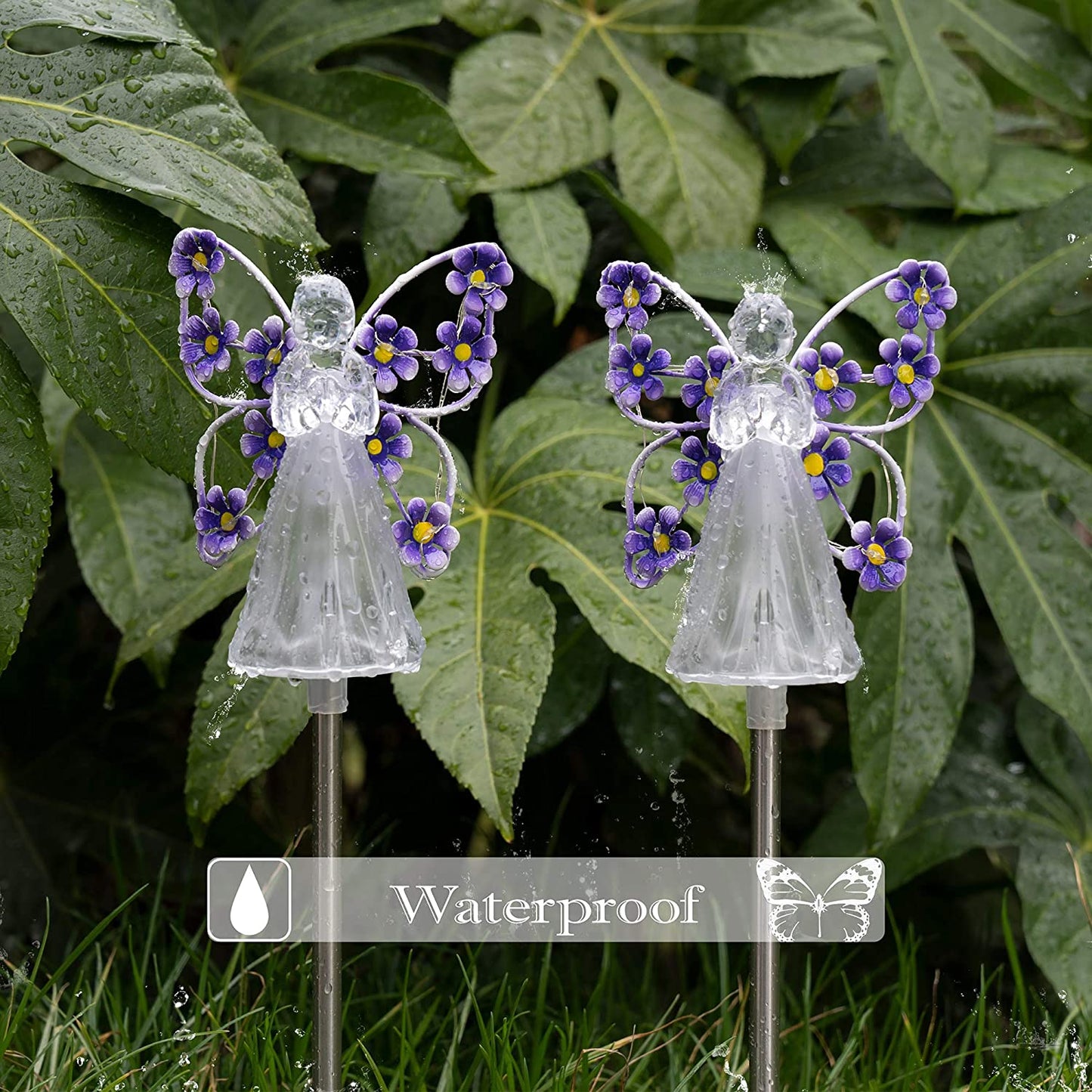 👼Waterproof Solar Angel lights