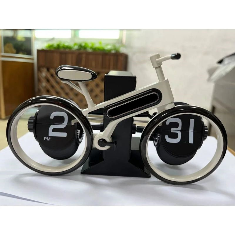 Driving shape digital flip clock