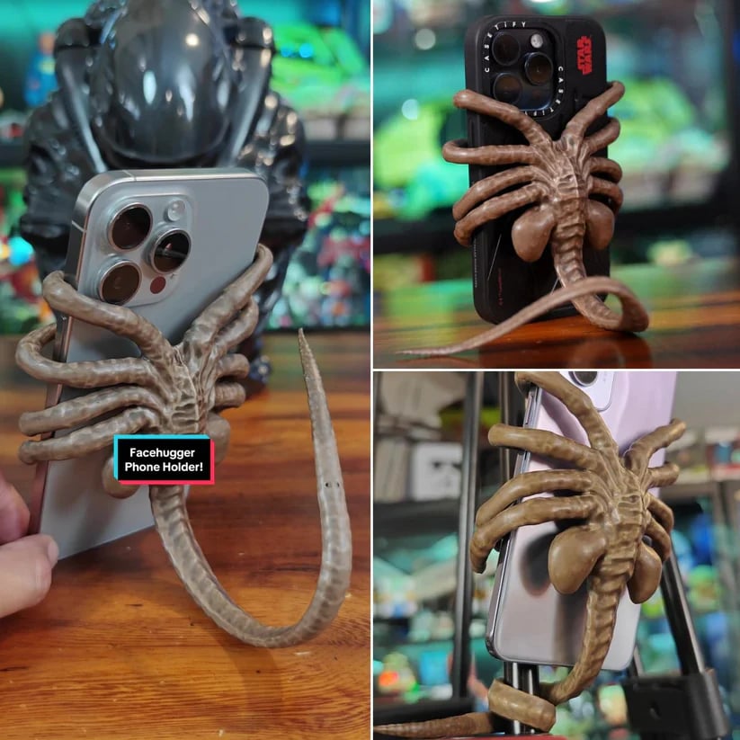 Facehugger Phone Holder