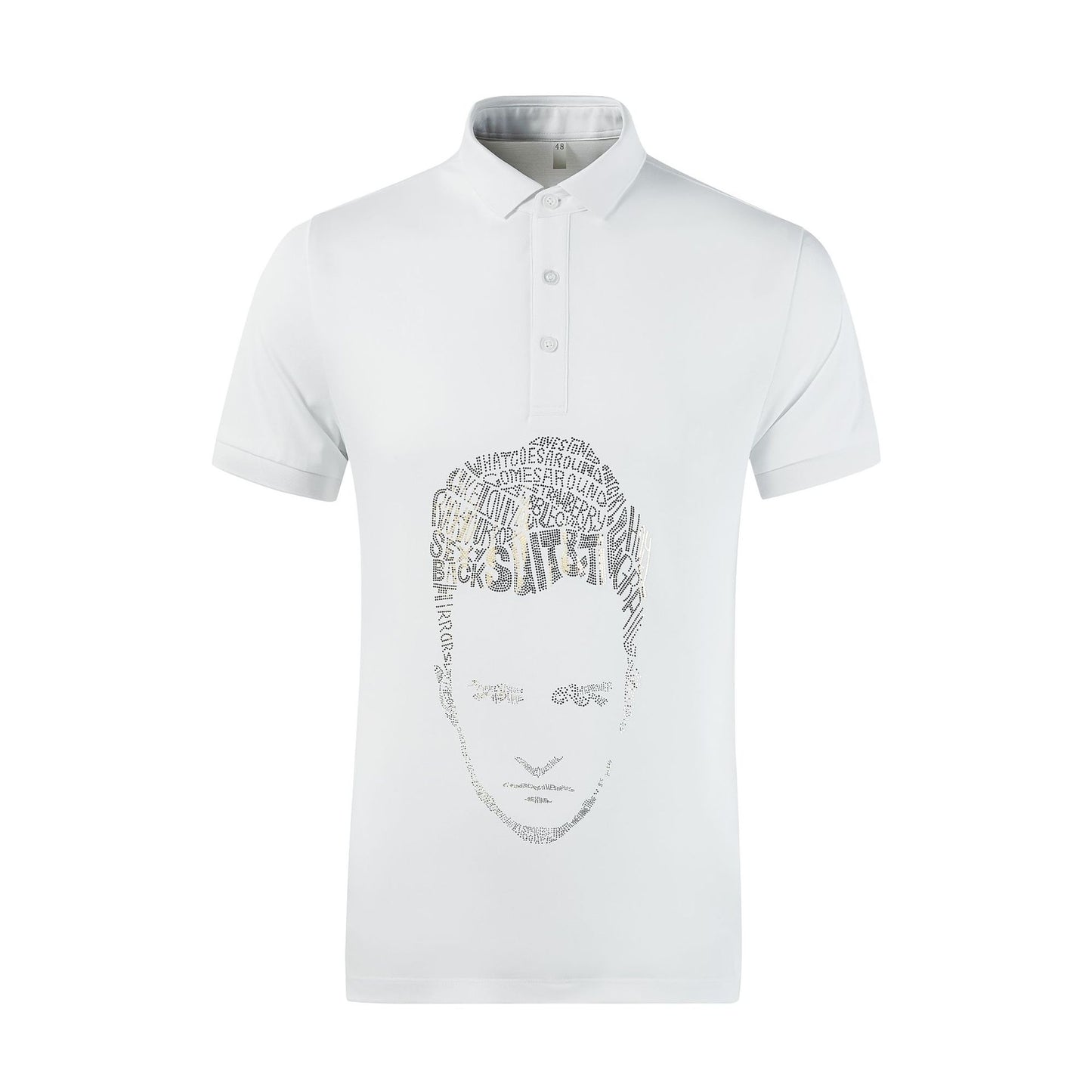 POLO Shirt Ironing Fashion Men's Short Sleeve T-Shirt