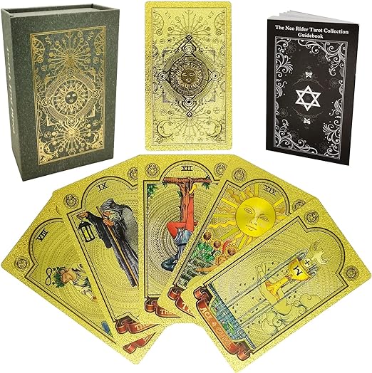 š„Explore the Mystical World of Tarot Gold Foil Tarot (Buy 2 Free Shipping)
