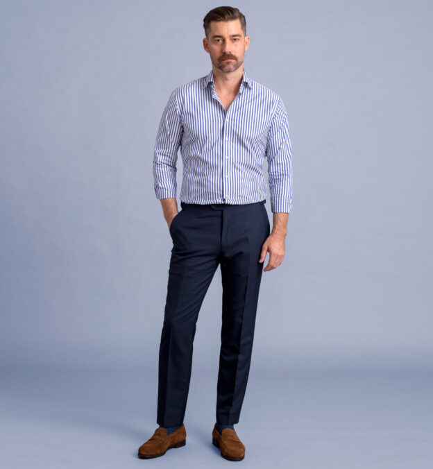 Fresco Side Tabs Dress Pant