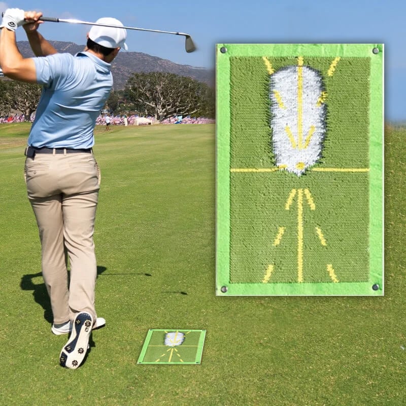 New Golf Training Mat for Swing Detection Batting
