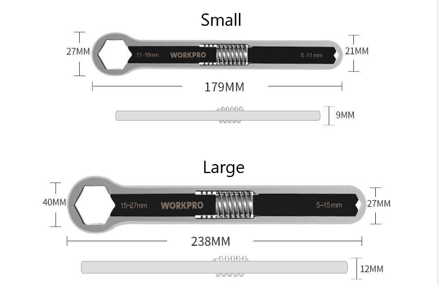 Multi Function Adjustable Spanner