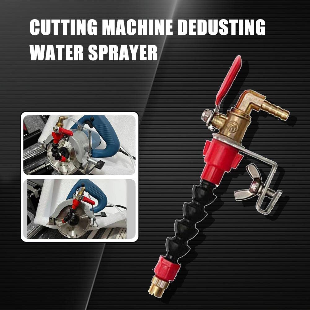 Cutting machine spray system water sprinkler
