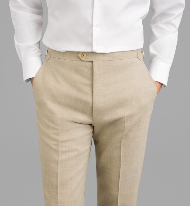 Fresco Side Tabs Dress Pant