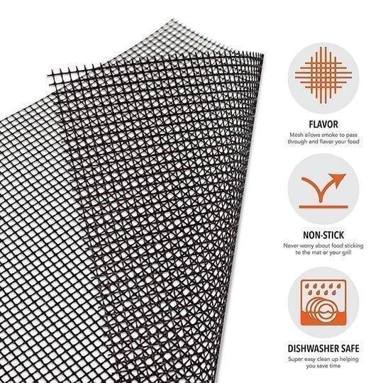 (49% OFF) Non-stick BBQ Grill Mesh Mat