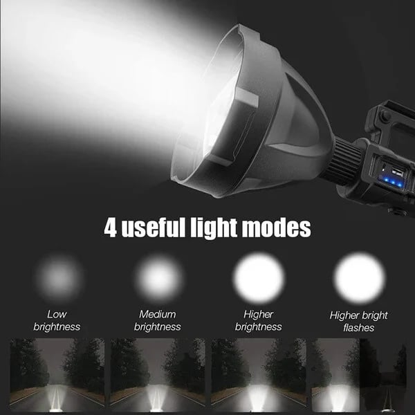 🔥Super bright LED Portable Spotlights