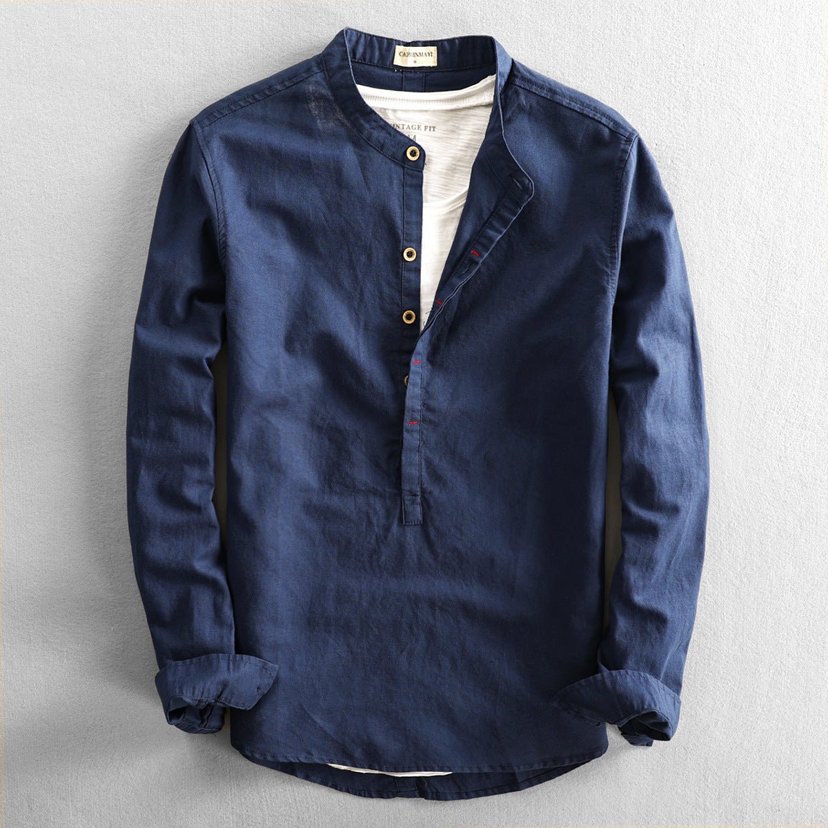 PROVENCE LONG SLEEVE LINEN SHIRT