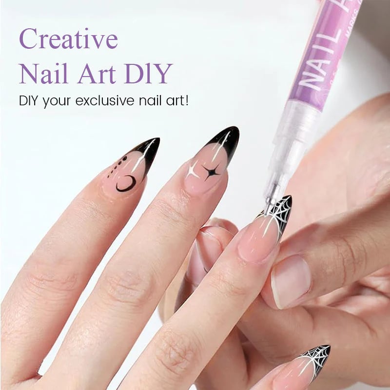🎁Hot Sale ⏳12 Colors Nail Art Pens Set