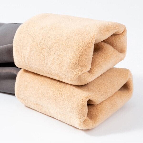 Flawless Legs Fake Translucent Warm Plush Lined Elastic Tights✨