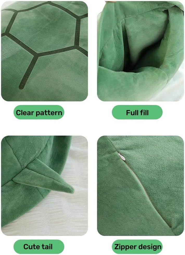 Wearable tortoise shell pillow