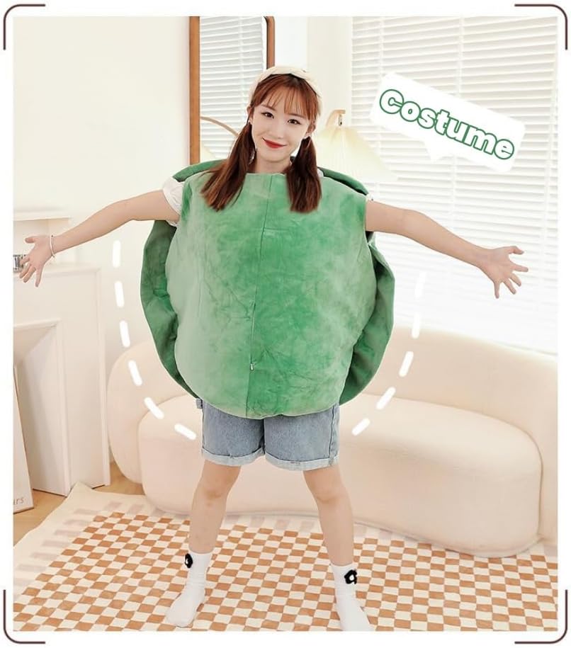 Wearable tortoise shell pillow