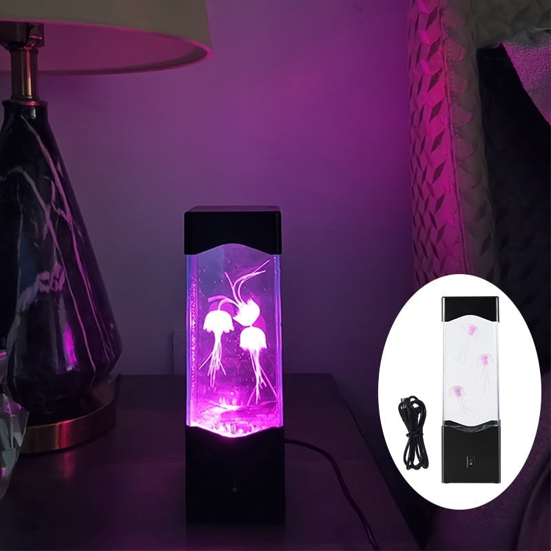 Multicolor Jellyfish Lava Lamp