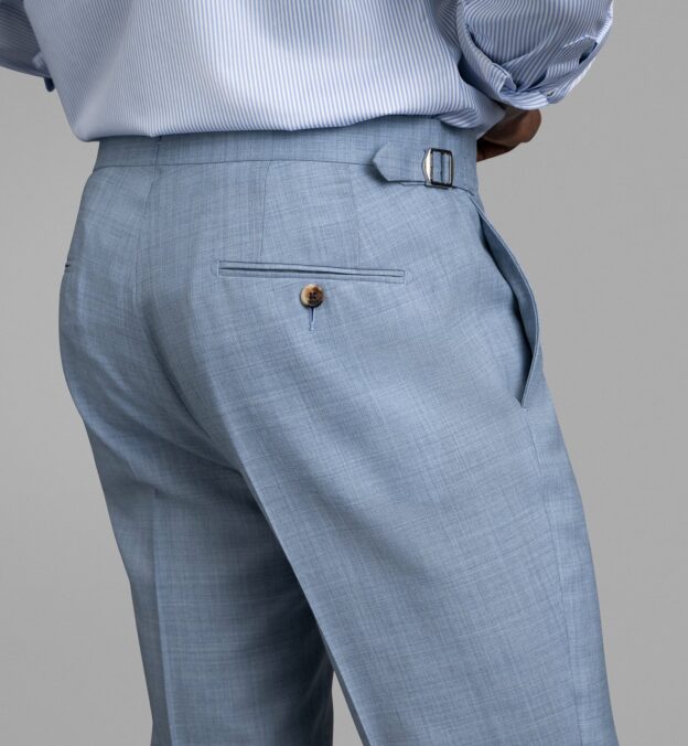 Fresco Side Tabs Dress Pant