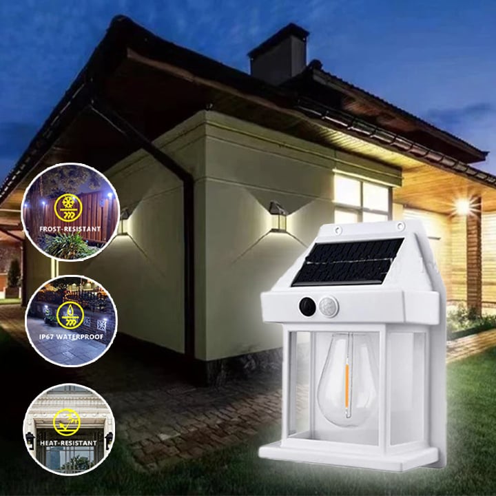 Solar Tungsten Wall Light