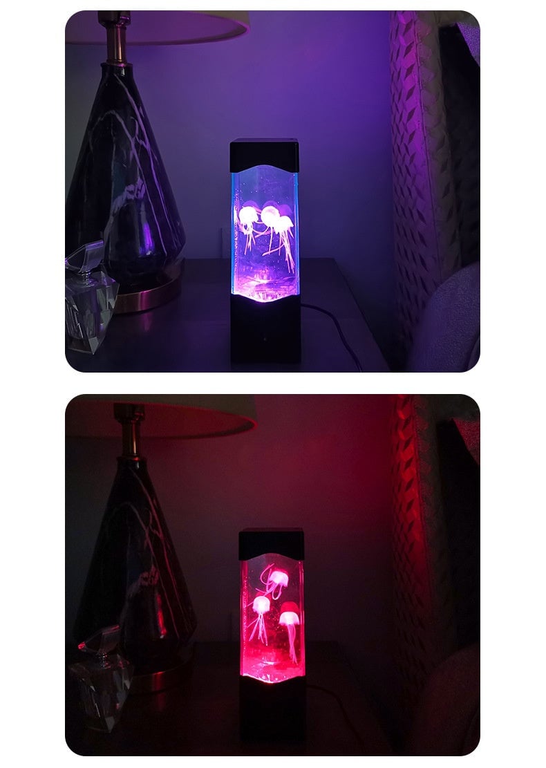 Multicolor Jellyfish Lava Lamp