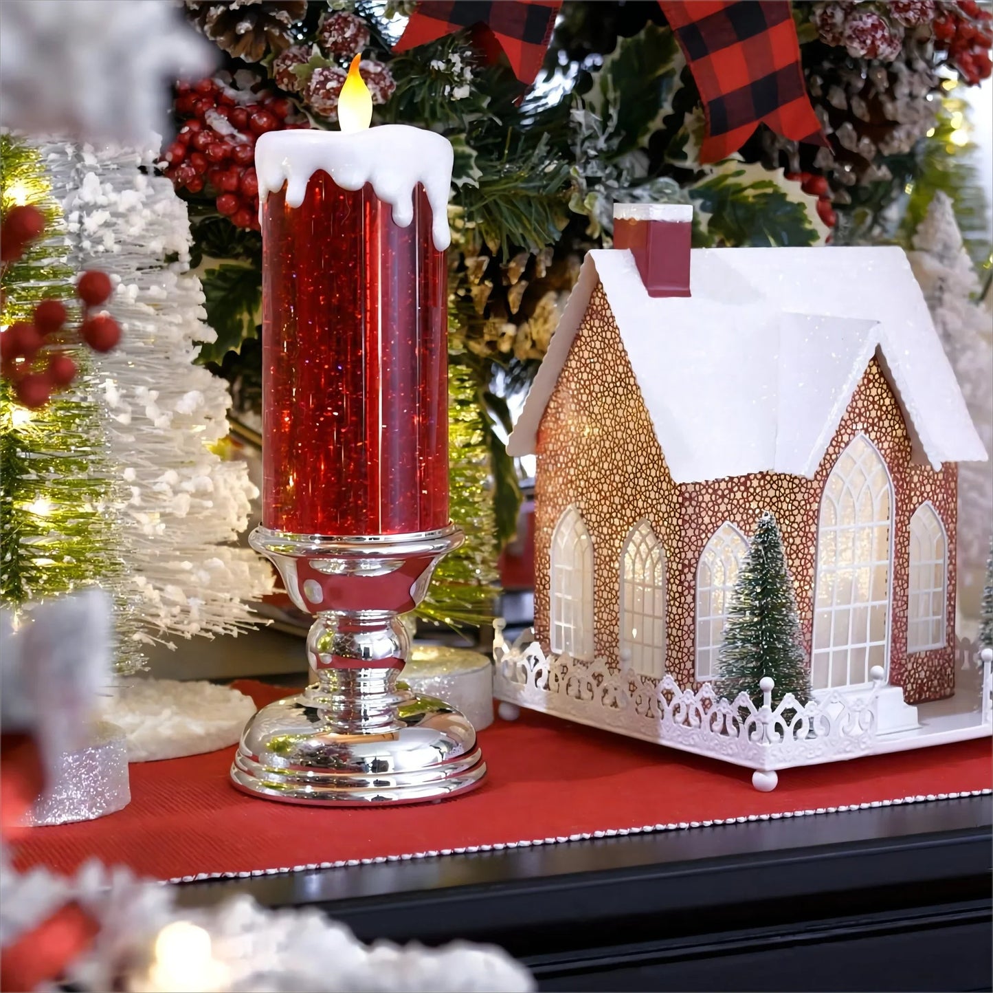 🔥Black Friday Sale-49%OFF🔥LED Candles With Pedestal