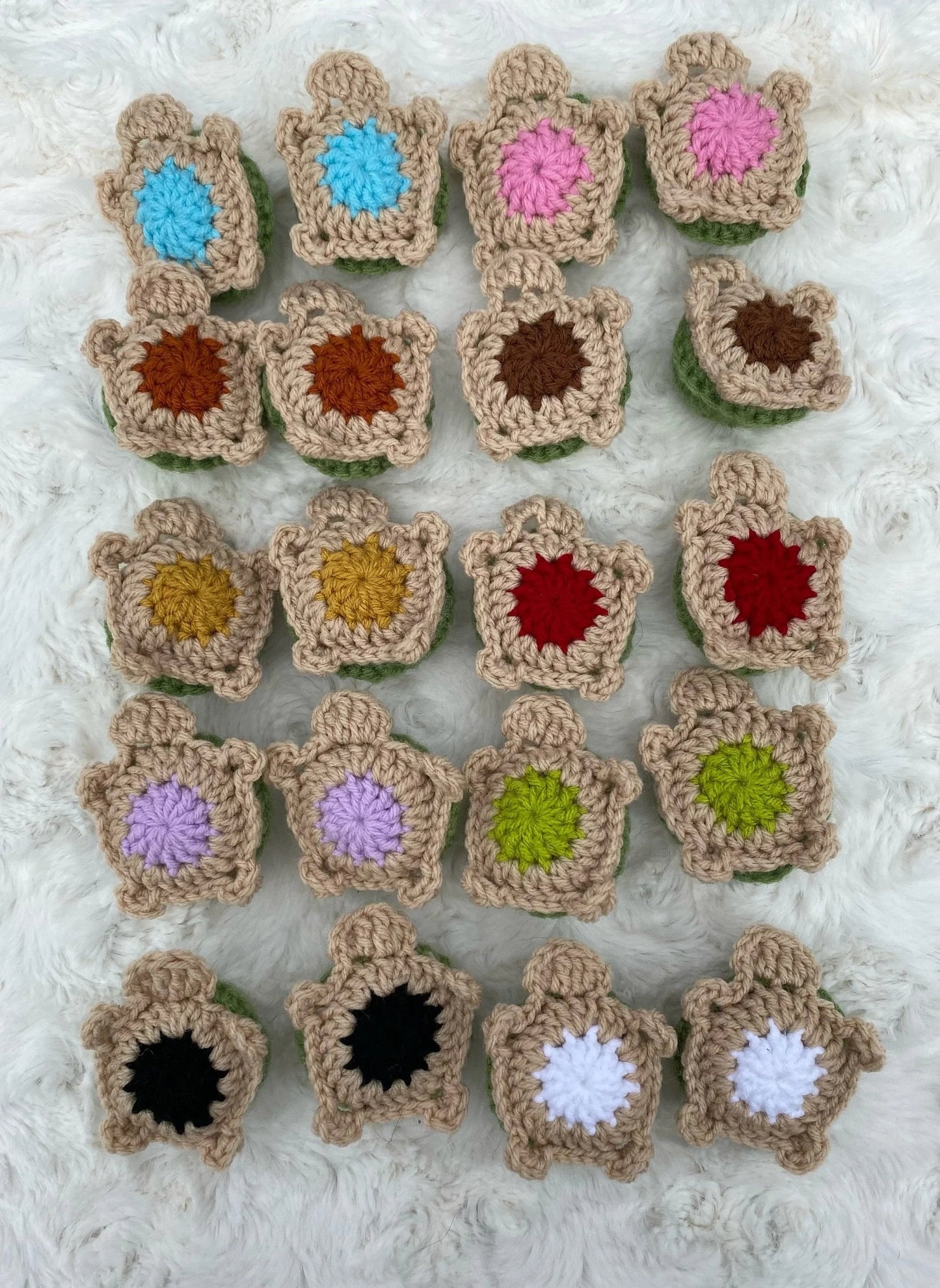 Turtle Memory Game ( Woven Finished Product )