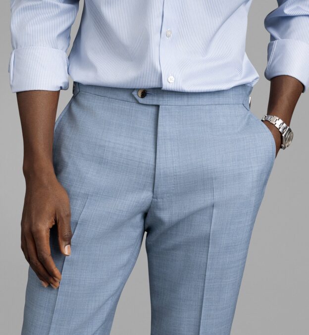 Fresco Side Tabs Dress Pant