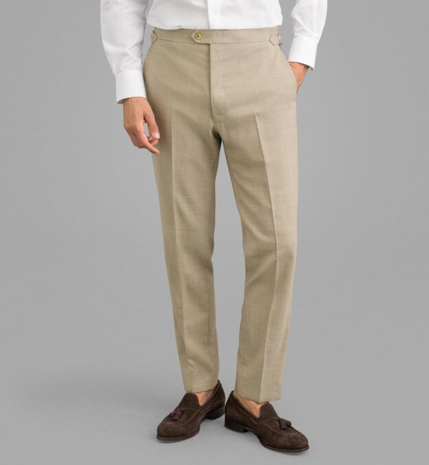 Fresco Side Tabs Dress Pant