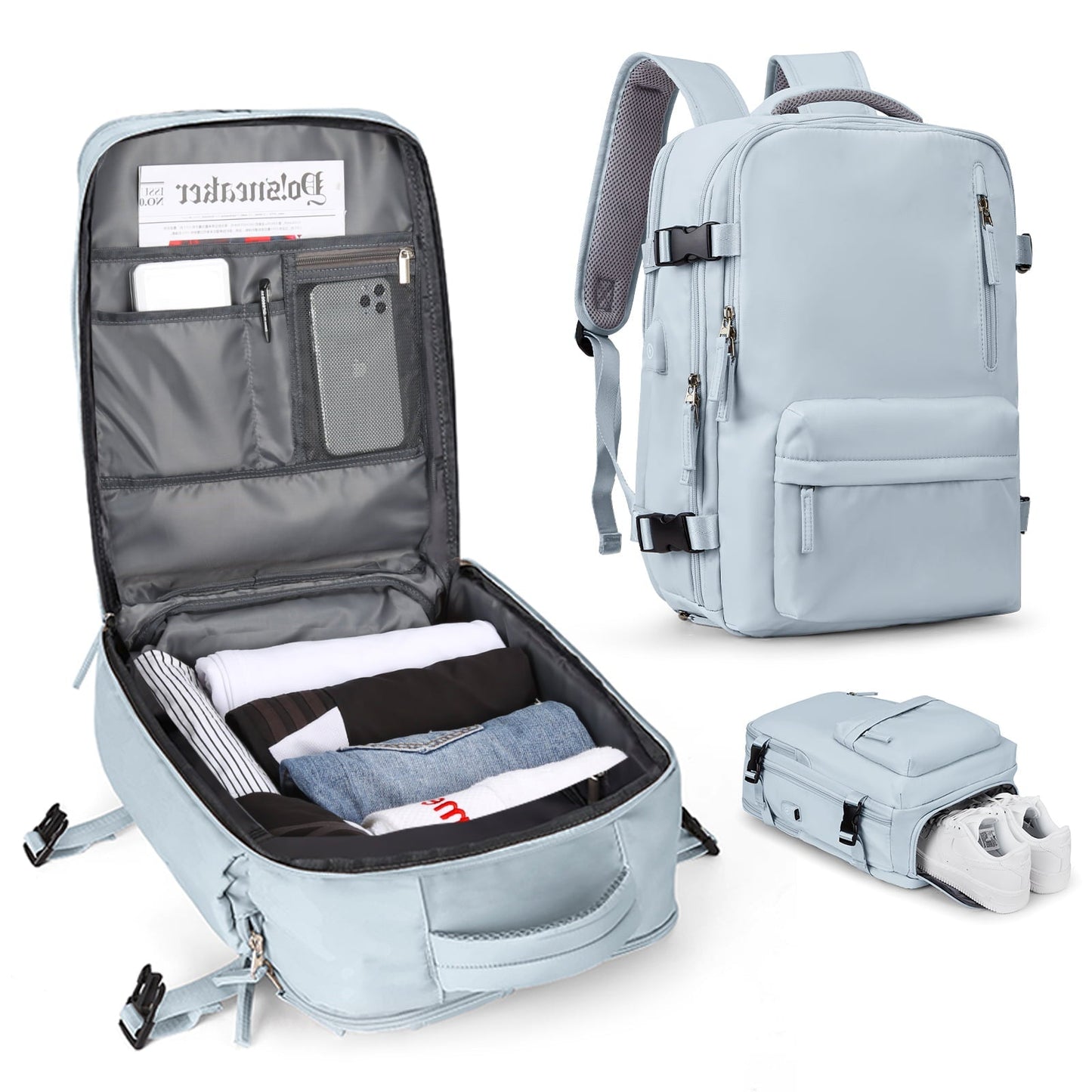 Travel Backpack Waterproof Hiking Rucksack