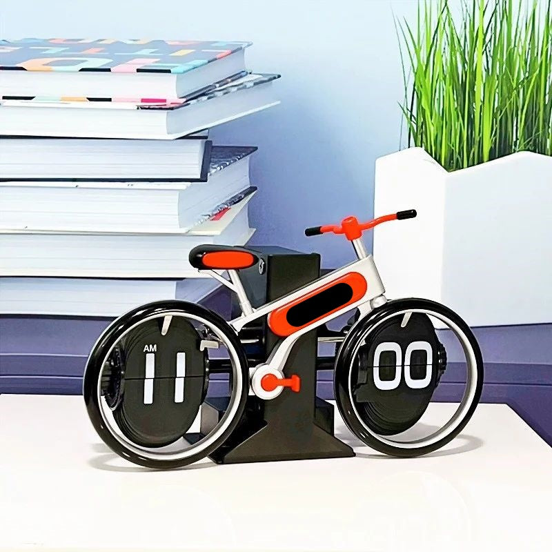 Driving shape digital flip clock