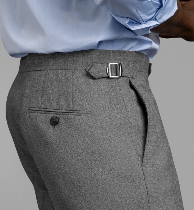 Fresco Side Tabs Dress Pant