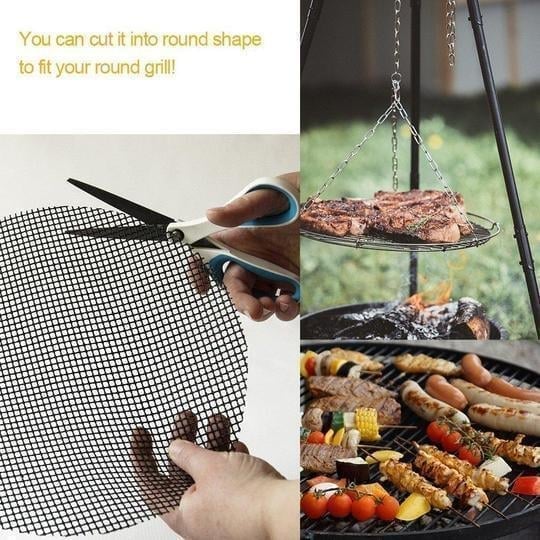 (49% OFF) Non-stick BBQ Grill Mesh Mat