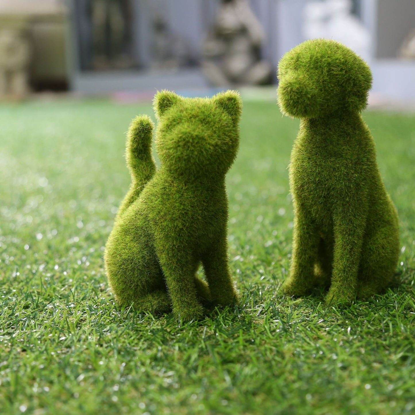 🔥🐕Decorative Peeing Dog Topiary