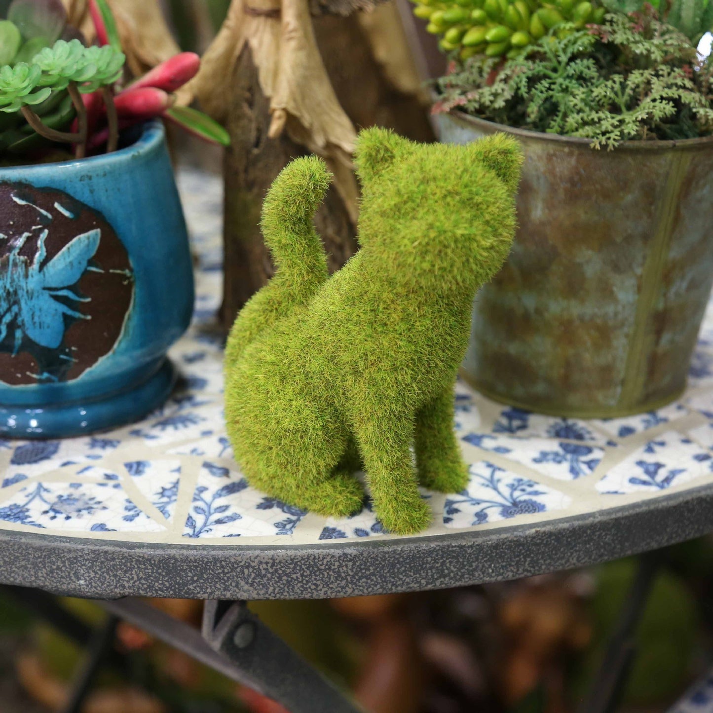 🔥🐕Decorative Peeing Dog Topiary