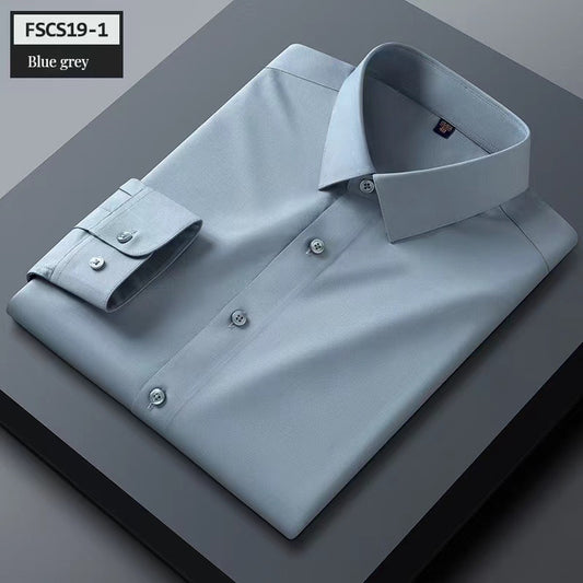 Men's Shirts Mulberry Silk Series High-end Non-ironing