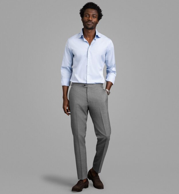 Fresco Side Tabs Dress Pant