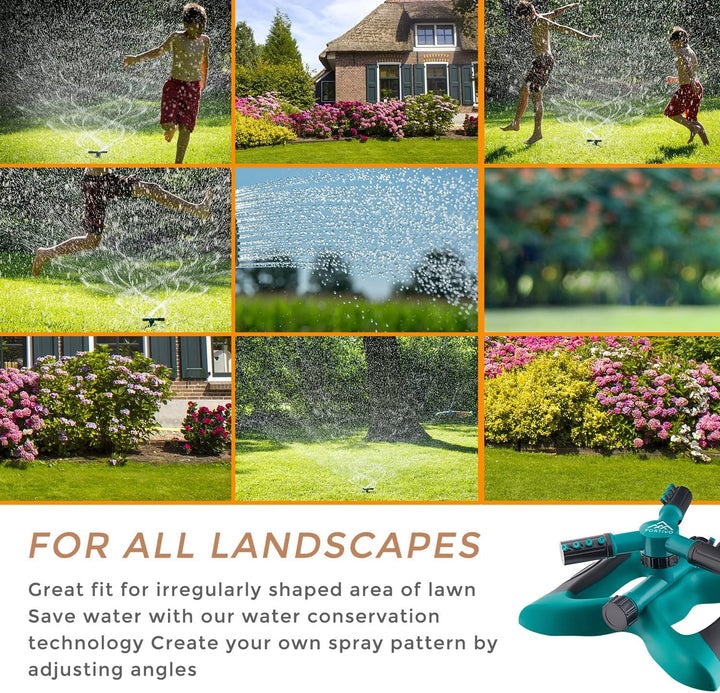 SpinSplash 360° Rotation Sprinkler