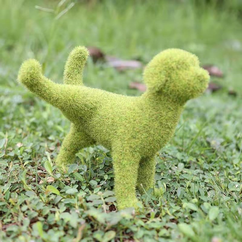 🔥🐕Decorative Peeing Dog Topiary